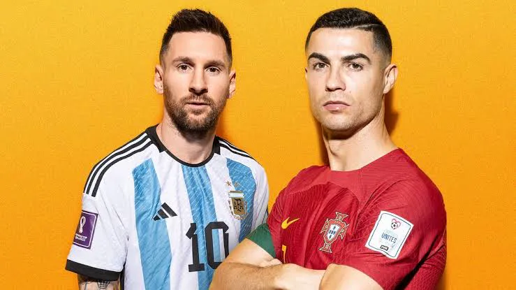 Lionels Mesi un Kristiano Ronaldu